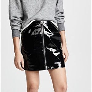 Rag & Bone Heidi Patent Leather Skirt
